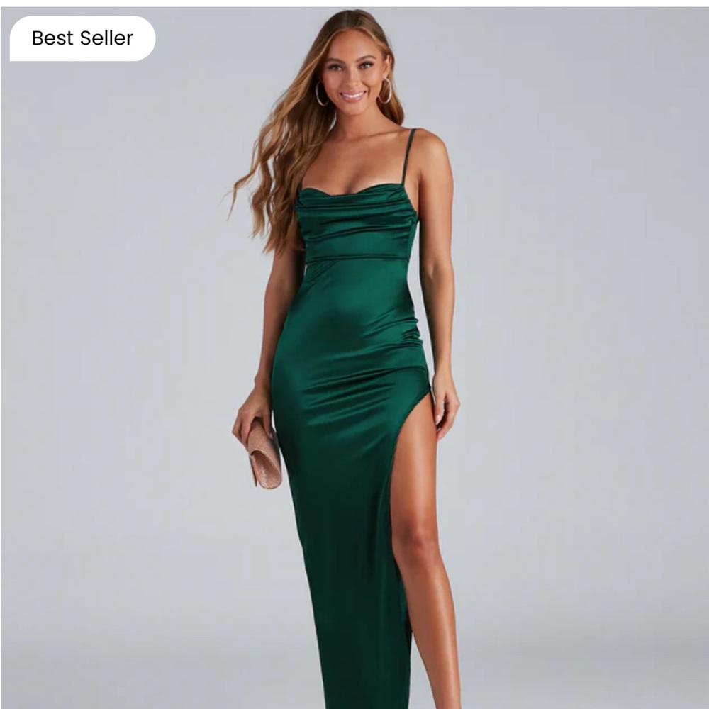 Windsor Hunter Green dress